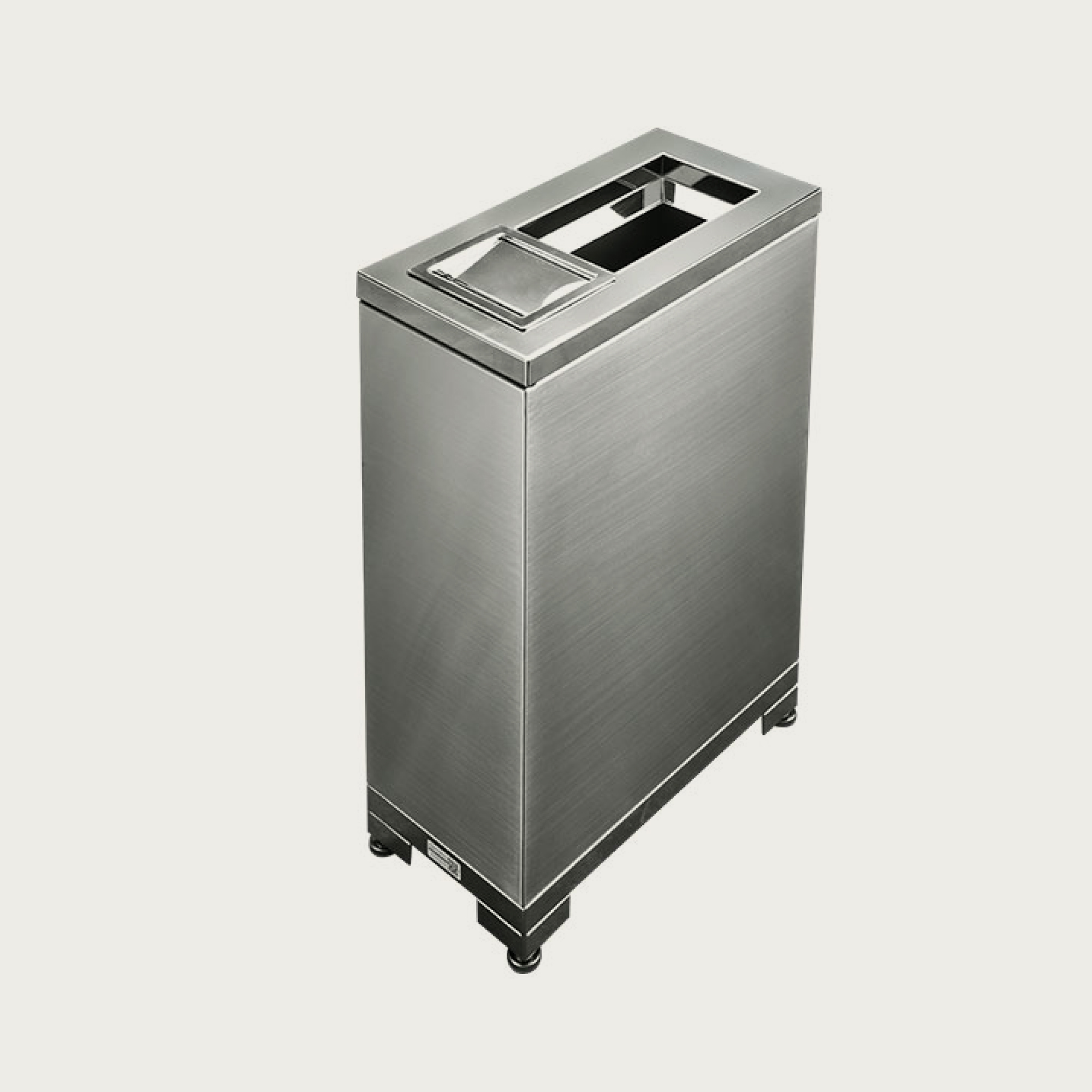 Aliante Station Ash Trash Rectangle Metal