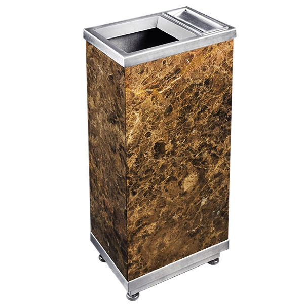 Straight Edge Ash Trash Rectangle