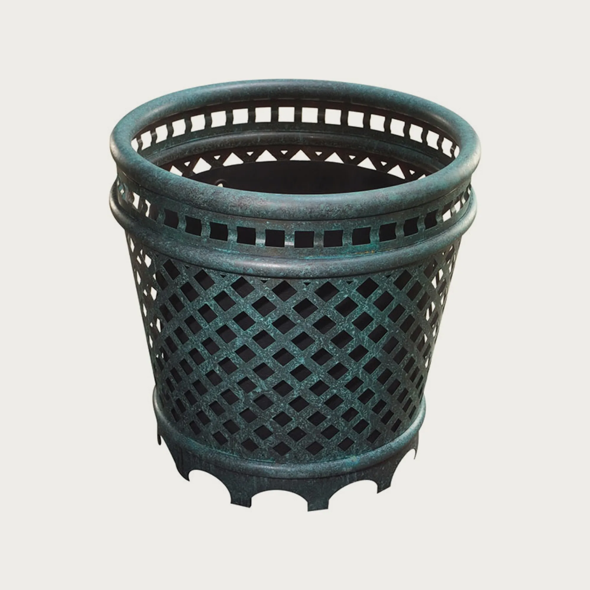 Corinthian Planter Metal
